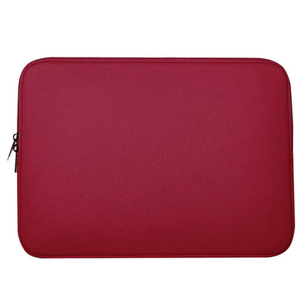 HURTEL Universal case, slip-on bag, for laptop, tablet 15.6'', red