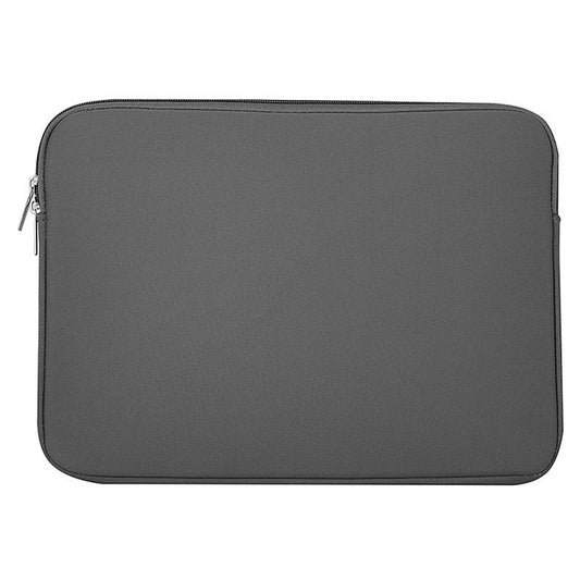 HURTEL Universal case, slip-on bag, for laptop, tablet 15.6'', gray
