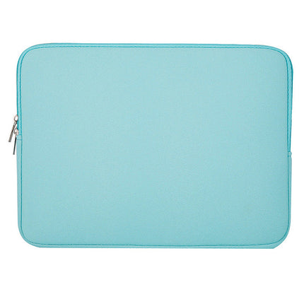 HURTEL Universal case with slip-on bag for a 15.6" laptop tablet, light blue