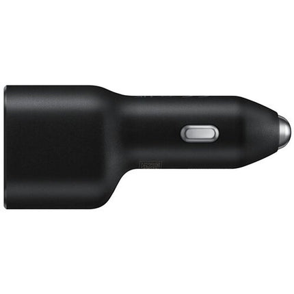 SAMSUNG Car charger for cigarette lighter socket 2x USB 25W, black – image 2