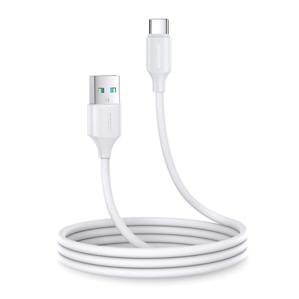JOYROOM Flexible, durable USB-USB-C cable for charging and data transmission, 1m white