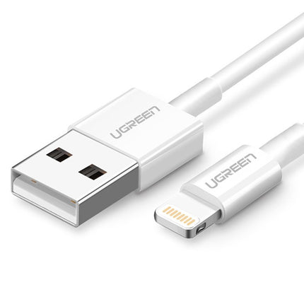 UGREEN iPhone USB - Lightning MFI cable 1m 2.4A white – image 2
