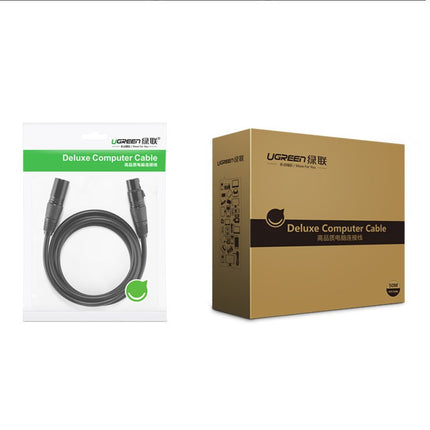 UGREEN Audio extension cable for XLR microphone, 2m, black – image 4