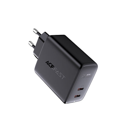 ACEFAST Mains charger 2x USB-C 40W PPS PD QC 3.0 AFC FCP black – image 2