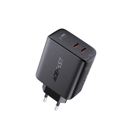 ACEFAST Mains charger 2x USB-C 40W PPS PD QC 3.0 AFC FCP black – image 3