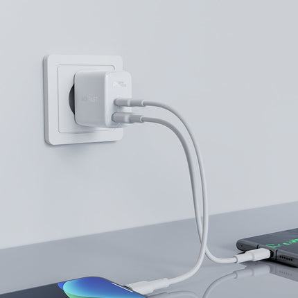 ACEFAST USB-C USB 32W wall charger PPS PD QC 3.0 AFC FCP white – image 2