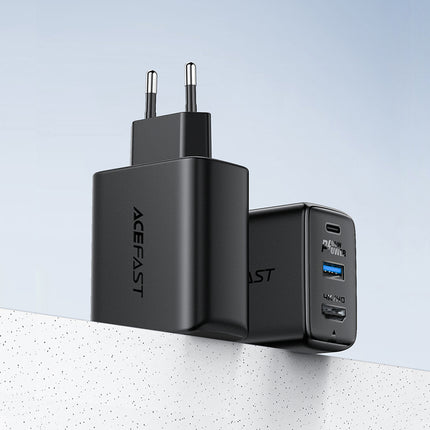 ACEFAST 2in1 Charger with USB-C cable + USB-C - HDMI 4K adapter, black – image 6