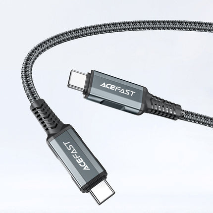 ACEFAST 2in1 Charger with USB-C cable + USB-C - HDMI 4K adapter, black – image 7