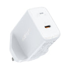 ACEFAST English GaN USB-C charger 30W Q3 3.0 AFC FCP UK plug white