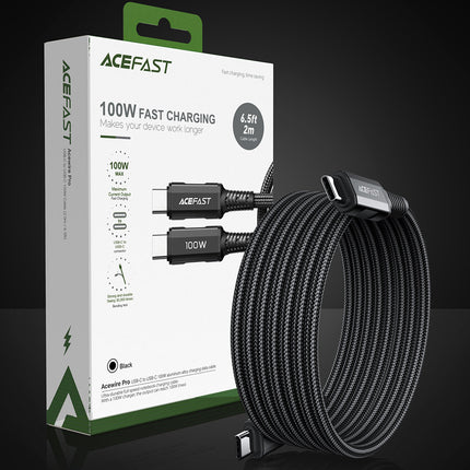 ACEFAST Braided cable USB-C 100W 20V 5A 2m black – image 10