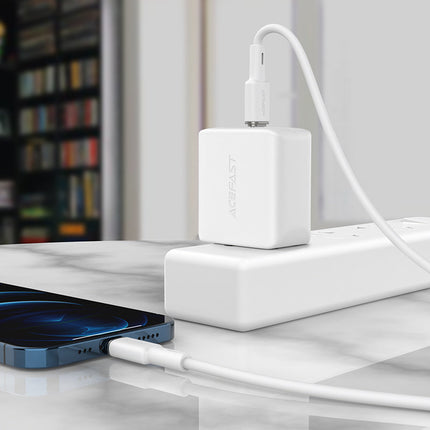 ACEFAST Cable for iPhone MFI USB-C - Lightning 30W 3A 1.2m black – image 6