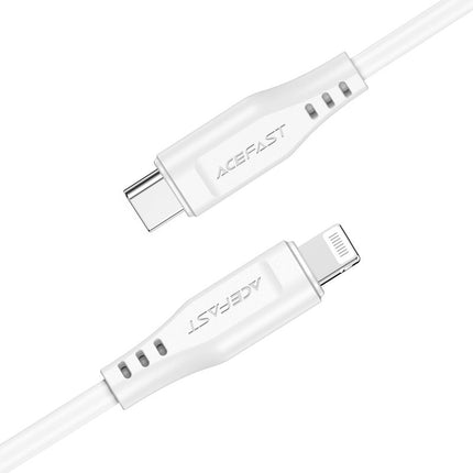 ACEFAST Cable for iPhone MFI USB-C - Lightning 30W 3A 1.2m white – image 2