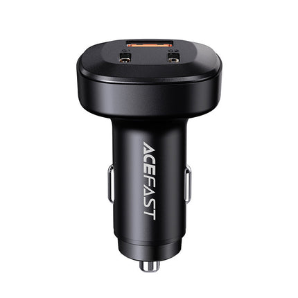 ACEFAST Car charger 66W 2x USB-C USB Power Delivery QC 4.0 black – image 2