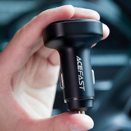 ACEFAST Car charger 66W 2x USB-C USB Power Delivery QC 4.0 black – image 6