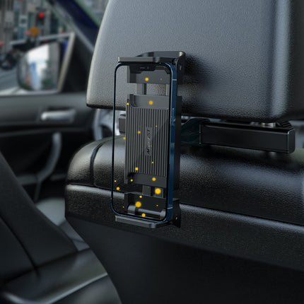 ACEFAST Car headrest holder for phone and tablet 135-230mm wide, black – image 8