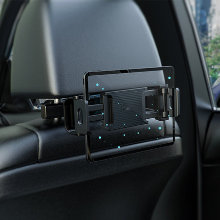 ACEFAST Car headrest holder for phone and tablet 135-230mm wide, black – image 9