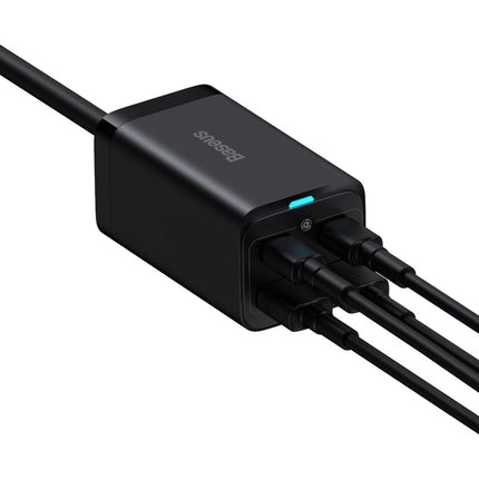 BASEUS Fast universal GaN charger 2x USB-C 2x USB 100W QC 4.0+ AFC black – image 7