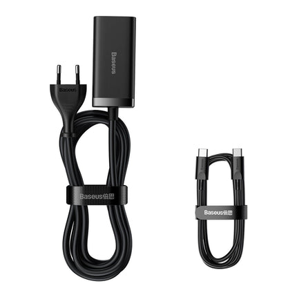 BASEUS Fast universal GaN charger 2x USB-C 2x USB 100W QC 4.0+ AFC black – image 8