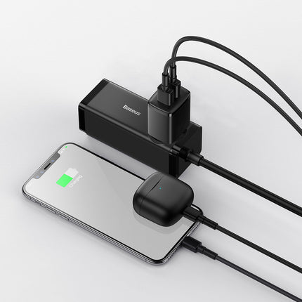 BASEUS Compact 2x USB 10.5W wall charger, black – image 10