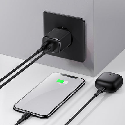 BASEUS Compact 2x USB 10.5W wall charger, black – image 8