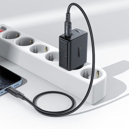 ACEFAST A29 GaN wall charger, two USB-C PD ports, 50W, black – image 4
