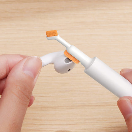 BASEUS White brush for cleaning headphones, keyboard, mouse, electronics – image 11