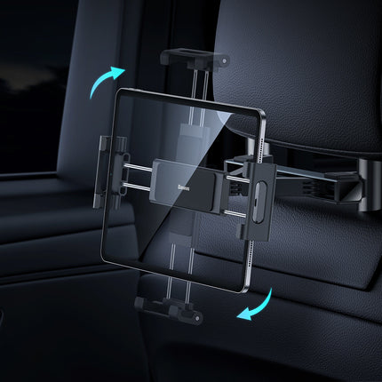 BASEUS Car headrest holder for JoyRide Pro tablet phone, black – image 8