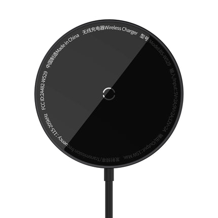 BASEUS Small inductive charger for the MagSafe Simple Mini3 15W phone, black – image 2