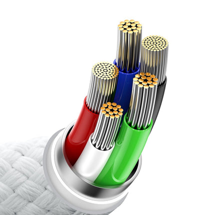 BASEUS Cable for fast charging iPhone USB-C - Lightning 480Mb/s PD 20W 1m white – image 5