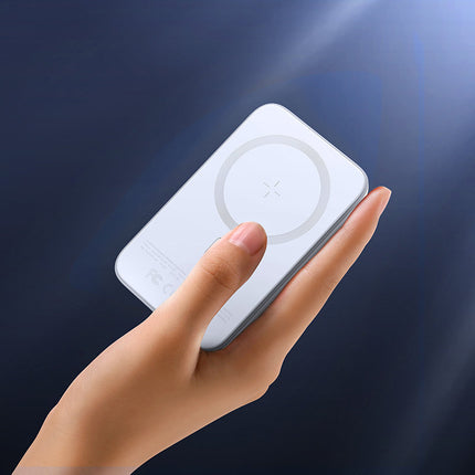JOYROOM Mini Power Bank 10000mAh magnetic with QC PD USB USB-C charger, white – image 7