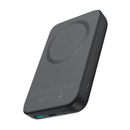 JOYROOM Mini Power Bank 10000mAh magnetic with QC PD USB USB-C charger, black – image 2