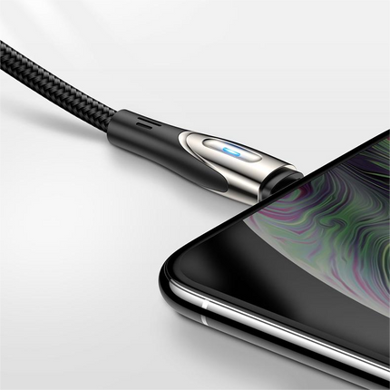 JOYROOM iPhone USB-A - Lightning Fast Charging Cable Sharp Series 1.2m black – image 4