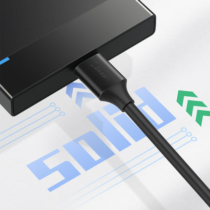 UGREEN USB-A 3.0 - Micro USB-B SuperSpeed ​​5Gb/s drive cable 2m black – image 6