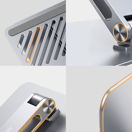 UGREEN Stand, foldable stand for laptop, tablet, for standing work, silver – image 3