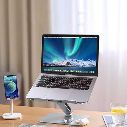 UGREEN Stand, foldable stand for laptop, tablet, for standing work, silver – image 7