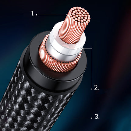 UGREEN Cable audio cable 3.5mm mini jack (male) - XLR (female) 1m black – image 4