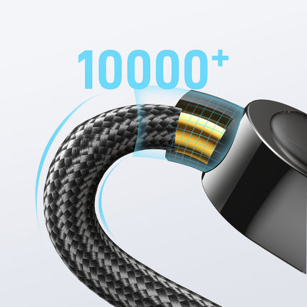 JOYROOM iPhone USB-C - Lightning cable with display 20W 1.2 m black – image 6