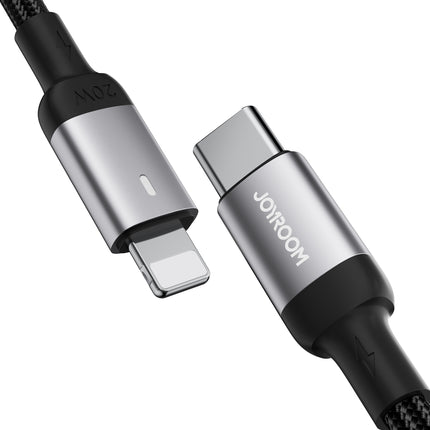JOYROOM Cable for iPhone USB-C - Lightning A10 Series 20W 1.2m black – image 6