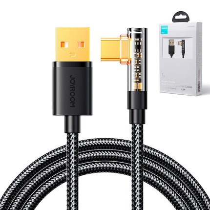 JOYROOM Angled USB-C cable for fast charging and data transfer 100W 1.2m black – image 22