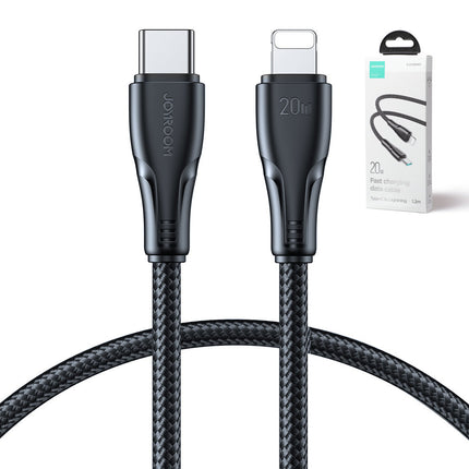 JOYROOM iPhone Surpass Series USB-C - Lightning cable 20W 1.2m black – image 4