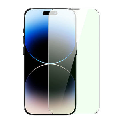 BASEUS Tempered glass for iPhone 14 Pro Max, full screen, 0.3mm Anti Blue Light
