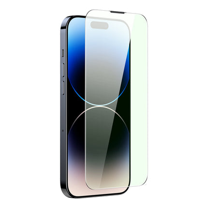 BASEUS Tempered glass for iPhone 14 Pro Max, full screen, 0.3mm Anti Blue Light – image 3