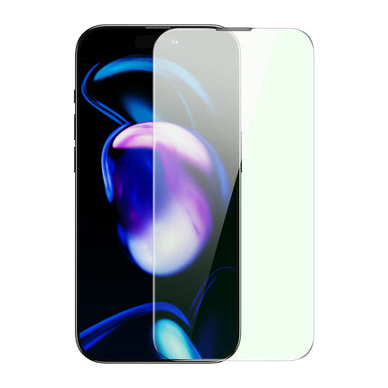 BASEUS Tempered glass for iPhone 14 Pro, full screen, 0.3mm Anti Blue Light