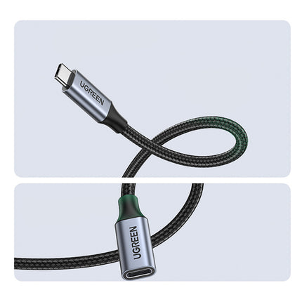 UGREEN Durable USB-C 3.1 10Gb/s extension cable, 1m, gray – image 7