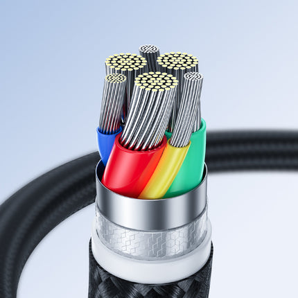 JOYROOM Durable cable for iPhone Surpass Series USB-C - Lightning 20W 0.25m black – image 9