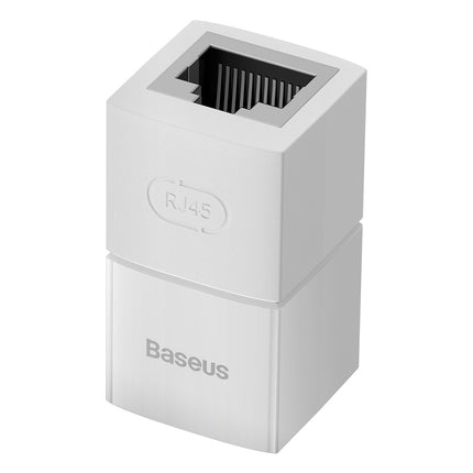 BASEUS Ethernet RJ45 network cable connector, white, SET of 10 pcs.