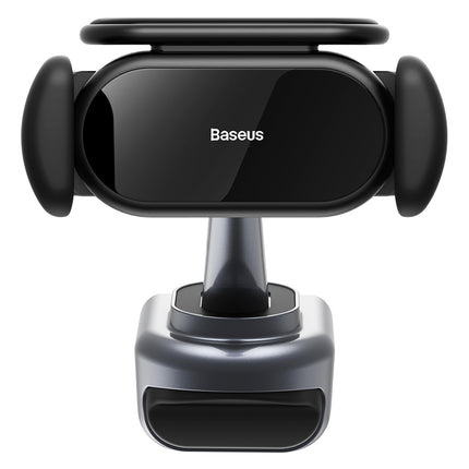 BASEUS Car holder with solar panel for Tesla Model 3 / Y T-Space black
