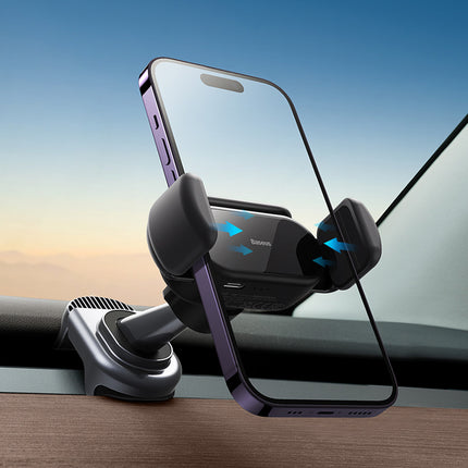 BASEUS Car holder with solar panel for Tesla Model 3 / Y T-Space black – image 9