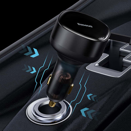 BASEUS 2in1 Car charger 33W 2x USB-C Enjoyment black – image 7