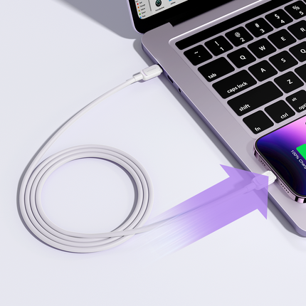 JOYROOM Cable for iPhone USB-C - Lightning 20W 1.2m white – image 6